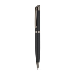 KINGSLEY. Ensemble composé d'un stylo à bille et d'un stylo roller en aluminium, avec encre bleue Dokumental®