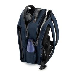 GLASGOW. Sac à dos pour ordinateur portable (17 pouces) en polyester recyclé 600D haute densité (20L)