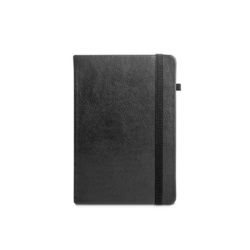 HEANEY. Cahier en polyuréthane à base d'eau avec planification mensuelle intégré et pages lignées