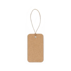 LABEL RECTANGULAR. Étiquette rectangulaire fabriquée à partir de papier 100% recyclé (700 g/m²)