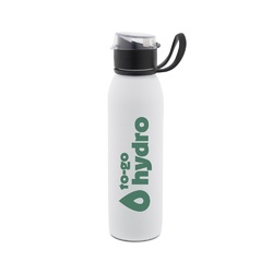 LEMIEUX. Gourde de sport en acier inoxydable (90 % recyclé) 670 mL