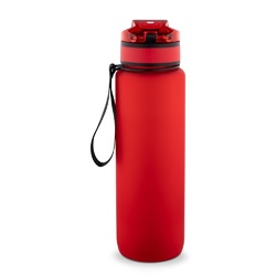 ERIKSSON. Bouteille en PET recyclé (100 % rPET), avec des phrases motivantes et des repères horaires pour vous encourager à boire de l’eau
