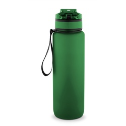 ERIKSSON. Bouteille en PET recyclé (100 % rPET), avec des phrases motivantes et des repères horaires pour vous encourager à boire de l’eau