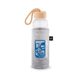 STOREY. Housse en feutre recyclé (100% rPET), idéale pour les bouteilles