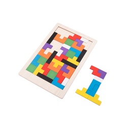 MOKI. Jeu de construction et d'emboîtement en contreplaqué
