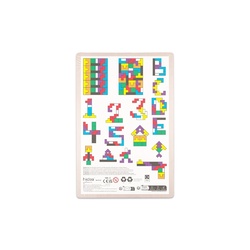 MOKI. Jeu de construction et d'emboîtement en contreplaqué