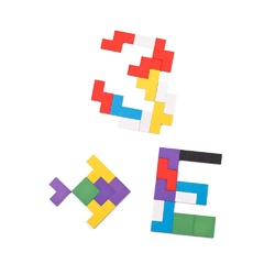 MOKI. Jeu de construction et d'emboîtement en contreplaqué