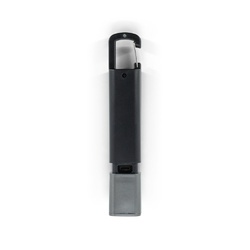 WIGGINS. Lampe de poche en ABS, avec une LED de 2 W (53 lumens) à l'avant et une ampoule COB (53 lumens) sur le dessus