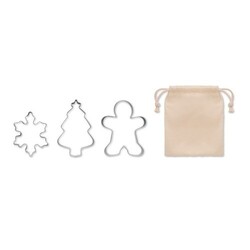COOKIES Set d'emporte-pièces de Noël