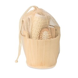 SELFCARE Coffret de bain baquet en bois