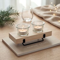 IRONDLE Porte-bougies