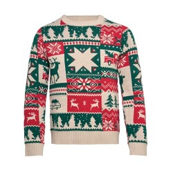 SHIMIS XL Pull de Noël tricoté L-XL