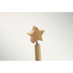 STARPEN Stylo à bille étoile en bambou