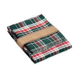SANTABLE Nappe à carreaux en coton.