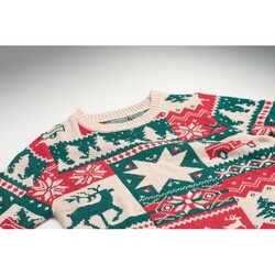 SHIMIS Pull de Noël tricoté S-M