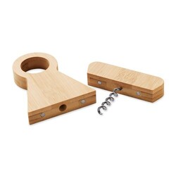 STANDTURN Support décapsuleur en bambou