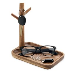 BRANCA Vide poches en bois d'acacia