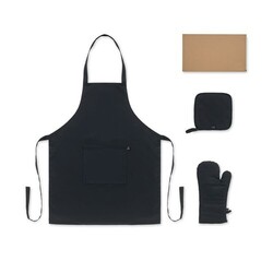 GALA SET Set de cuisine en coton recyclé
