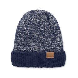 PUNTOS Bonnet tricoté avec revers