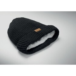 PUNTOS Bonnet tricoté avec revers