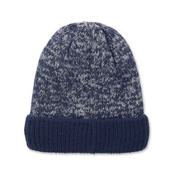 PUNTOS Bonnet tricoté avec revers