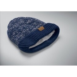 PUNTOS Bonnet tricoté avec revers