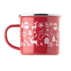 SEASOMEL Mug de Noël en émail 300ml