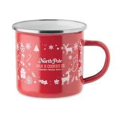 SEASOMEL Mug de Noël en émail 300ml