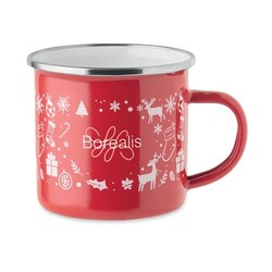 SEASOMEL Mug de Noël en émail 300ml