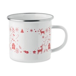SEASOMEL Mug de Noël en émail 300ml