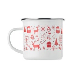 SEASOMEL Mug de Noël en émail 300ml
