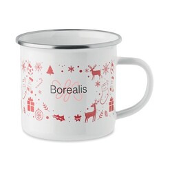 SEASOMEL Mug de Noël en émail 300ml