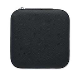JULBOX Boîte à bijoux de voyage en PU