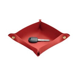 KEYSPOT Vide-poches pliable en PU