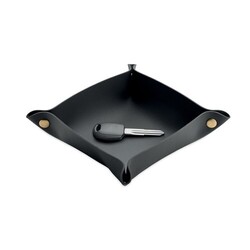 KEYSPOT Vide-poches pliable en PU