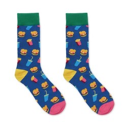 FUNNY M Chaussettes motifs amusants