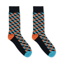 FUNNY M Chaussettes motifs amusants