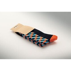 FUNNY M Chaussettes motifs amusants