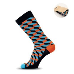 FUNNY M Chaussettes motifs amusants