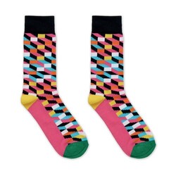 FUNNY M Chaussettes motifs amusants