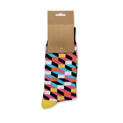 FUNNY M Chaussettes motifs amusants