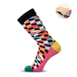 FUNNY L Chaussettes motifs amusants