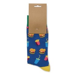 FUNNY L Chaussettes motifs amusants
