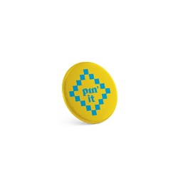 Button P'IN 3. Button P'IN 3. Pin's rond avec épingle