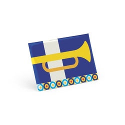 Button P'IN 14. Button P'IN 14. Pin's rectangulaire horizontal avec épingle