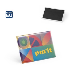 Button P'IN 15. Button P'IN 15. Pin's rectangulaire avec aimant