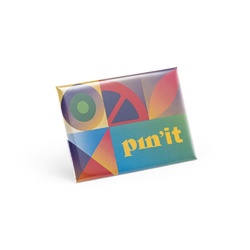 Button P'IN 15. Button P'IN 15. Pin's rectangulaire avec aimant
