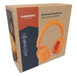 GRUNDIG ANC Bluetooth Headphone 300mAh Orange