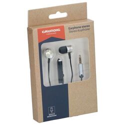 GRUNDIG In-ear earphones with microphone 3.5mm black