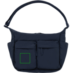 Sac bandoulière en nylon recyclé RCS KENTO URBAN